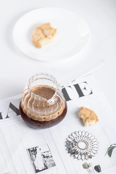 Isıya Dayanıklı Ocakta Kullanmaya Uygun Lüks Borosilikat Cam Cezve 400 Ml - 3