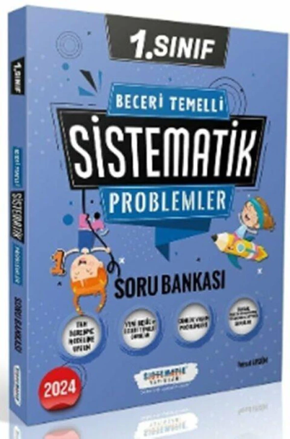 1.Sınıf Beceri Temelli Sistematik Problemler Soru Bankası Sistematik Yayınları