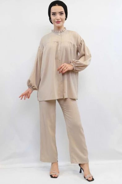 Moda Çizgili Robalı İkili Takım Taş - 4