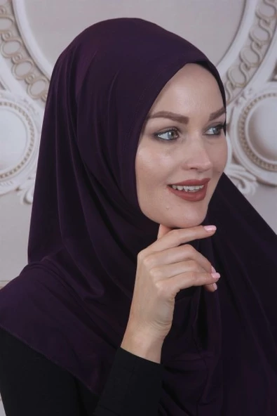 Hazır Şal Ninja Tasarım  Mürdüm - 2