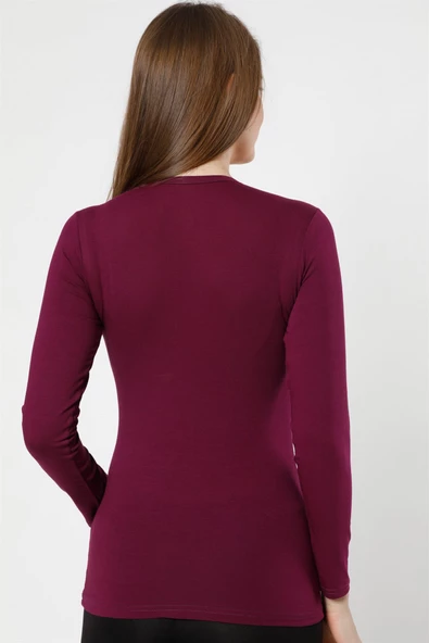 Moda Çizgi Bayan Uzun Kol Body 250M - 2