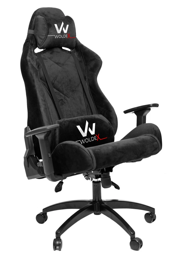 Woldex M4 Profesyonel Oyuncu Koltuğu Terletmez Tay Tüyü Kumaş - 3