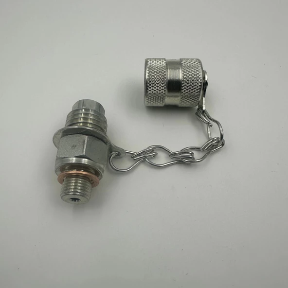 Hidrolik Minimes Manometre Test Priz Rekoru M16x2 - 1/4 - Resim 6