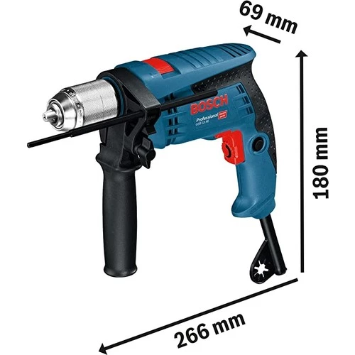 Bosch GSB 13 RE 600 Watt Profesyonel Darbeli Matkap - 2