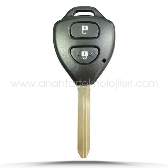 TOYOTA Avensis Corolla Auris Camry 06-13 2 Buton TOY47 Boş Kap, Kumanda Boş Kabı ürün görseli 1