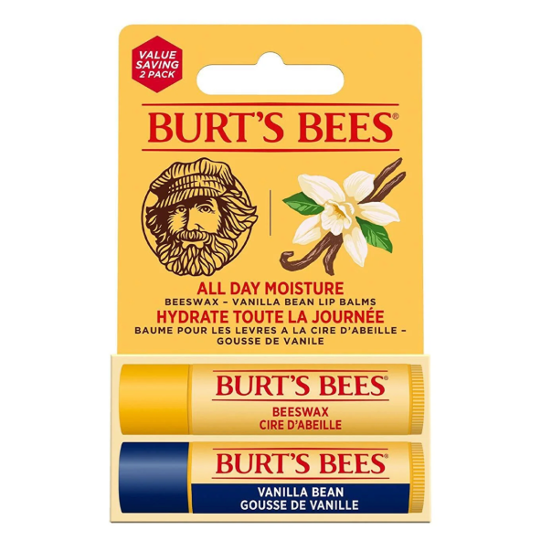 Burts Bees Beeswax & Vanilla 2li Lip Balm