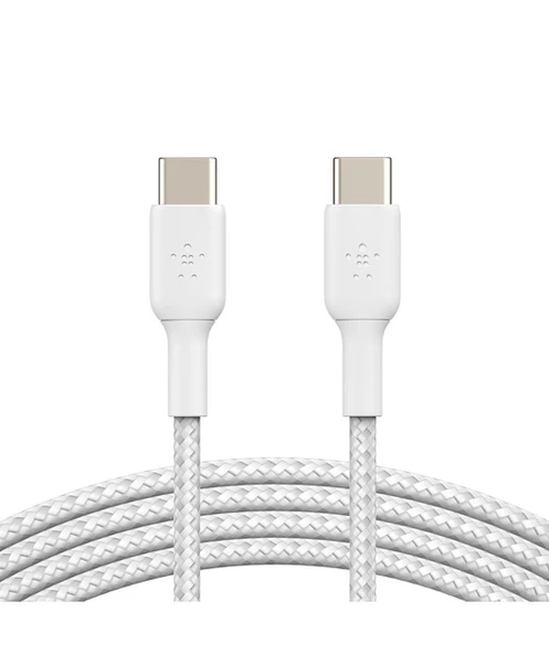 Belkin Braıded Type C-C 2.0 1M WHT 2'li - 12