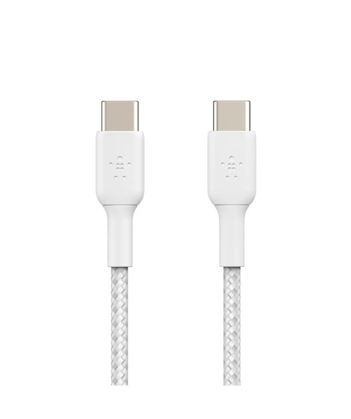 Belkin Braıded Type C-C 2.0 1M WHT 2'li - 4