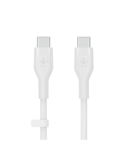 Belkin Type C-C Sılıcone 1M 2'li Pk Beyaz - 5