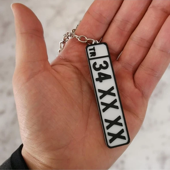 Oto Plaka Anahtarlık ürün görseli 1