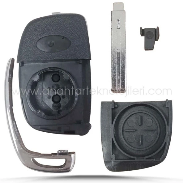 HYUNDAI i20 12-19 3 Buton KIA7 Sustalı Boş Kap - 4