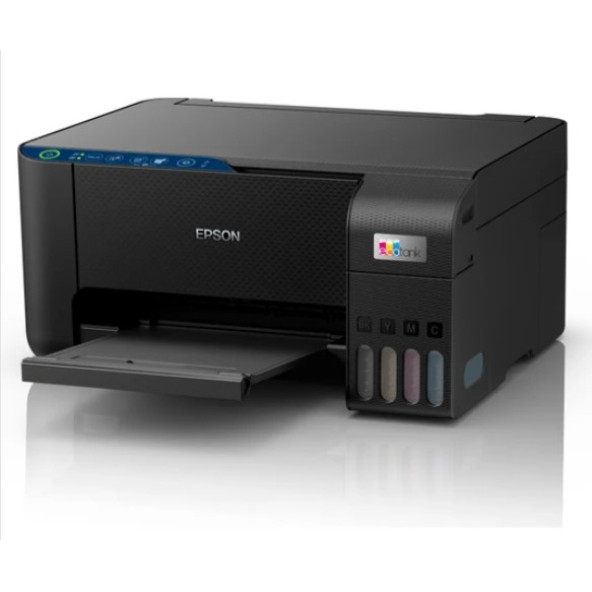 Epson EcoTank L3252 Wi-Fi + Tarayıcı + Fotokopi Renkli Çok Fonksiyonlu Tanklı Mürekkep Püskürtmeli Yazıcı OUTLET - Resim 2