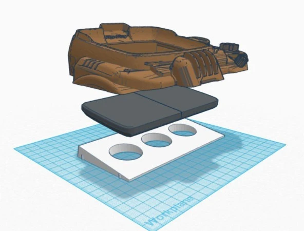 Fallout 4 Pip Boy - Masaüstü Versiyonu Plastik Aparat - Resim 4