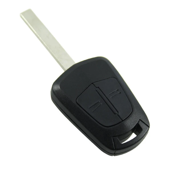 OPEL Astra H, Corsa D HU100 2 Buton Anahtarlı Boş Kap Oto Kumanda Kabı - 3