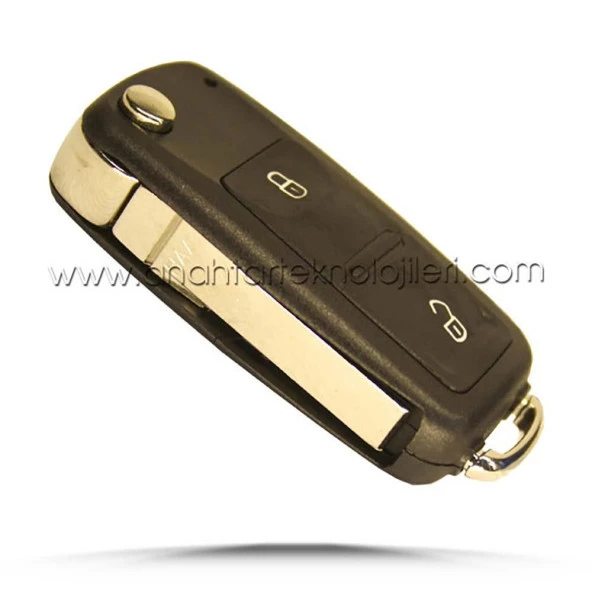 VOLKSWAGEN Amarog Araba Anahtarı Kabı Oto Kumanda Kabı - 3