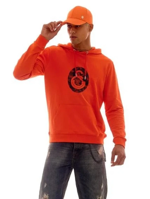 Galatasaray Lisanslı Logolu Erkek Sweatshirt