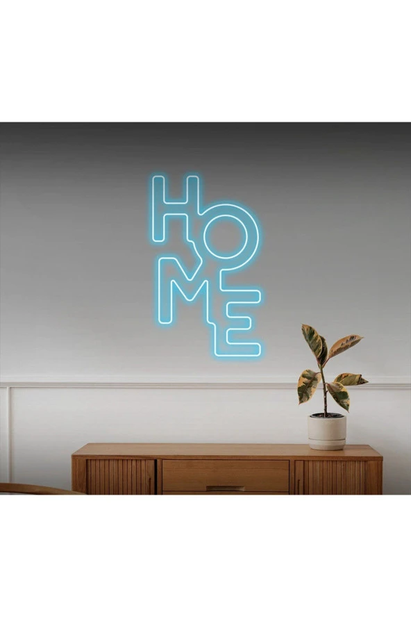 HOME Yazılı Neon Tabela