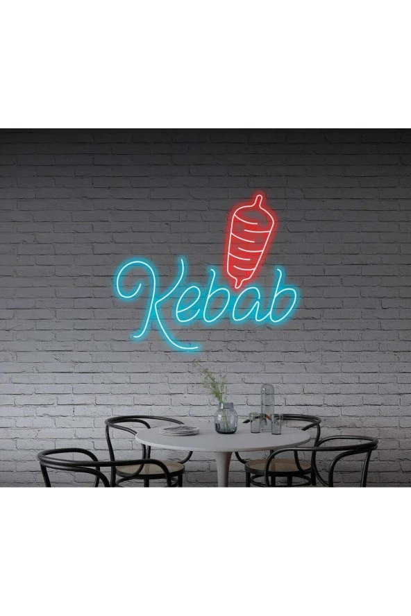 Kebab Yazılı Neon Tabela