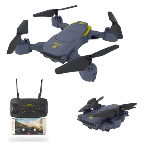 Corby Zoom Voyager Cx014 Smart Dron Katlanabilir Kameralı Otomatik Iniş Kalkış Özellikli Drone - OUTLET
