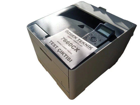 canon i-sensys lbp 7660cx yazıcı(İKİNCİ EL) - Resim 4