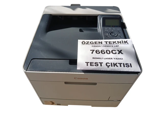 canon i-sensys lbp 7660cx yazıcı(İKİNCİ EL) ürün görseli 1
