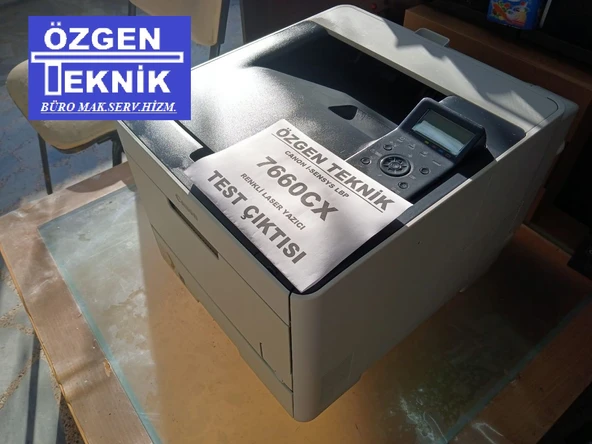 canon i-sensys lbp 7660cx yazıcı(İKİNCİ EL) - 5