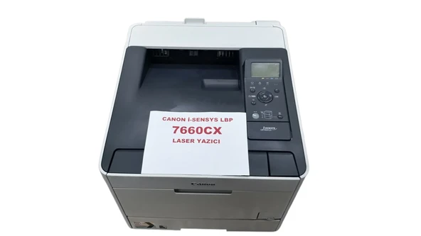 canon i-sensys lbp 7660cx yazıcı(İKİNCİ EL) - Resim 6