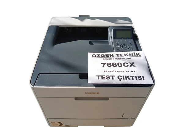 canon i-sensys lbp 7660cx yazıcı(İKİNCİ EL) - Resim 5