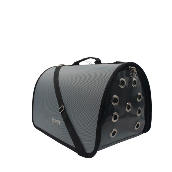 Lepus Fly Bag Kabin Boy Kedi Ve Köpek İçin Taşıma Çantası Gri (25x40x25)cm