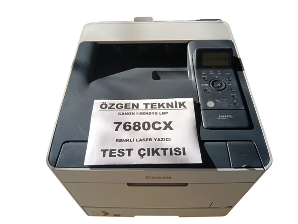canon i-sensys lbp 7680cx yazıcı(İKİNCİ EL) - Resim 5