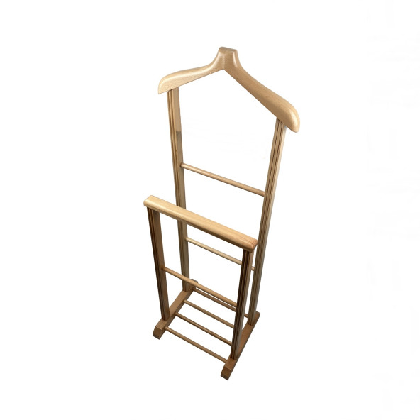 Melada Mobilya Gürgen İkili Dilsiz Uşak Ham Cilalı Basic - 3