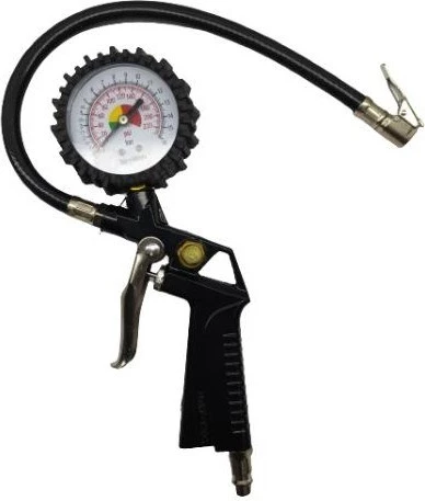 Mk1296 Hava Saatli Lastik Şişirme Tabancası Saatli Göstergeli Hava Tabancası - 4