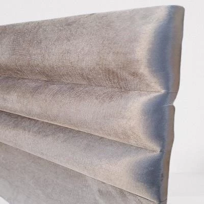 Başlık 90334 DK Çift Kişi 160 Yatay Dilimli Açık Pembe Baby Face Kumaş El Yapım - Resim 7