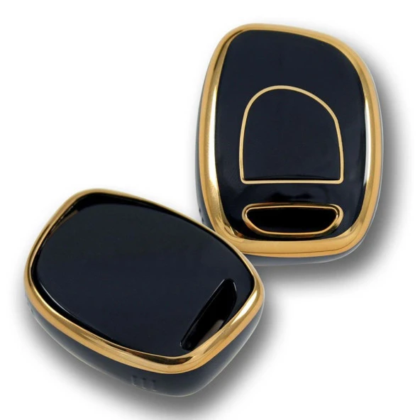 Renault Clio 1, 2, Kangoo 1 Buton Siyah Oto Anahtar Kumanda Kabı Kılıfı Oto Anahtarlık - 3