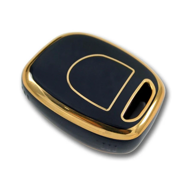 Renault Clio 1, 2, Kangoo 1 Buton Siyah Oto Anahtar Kumanda Kabı Kılıfı Oto Anahtarlık - 4