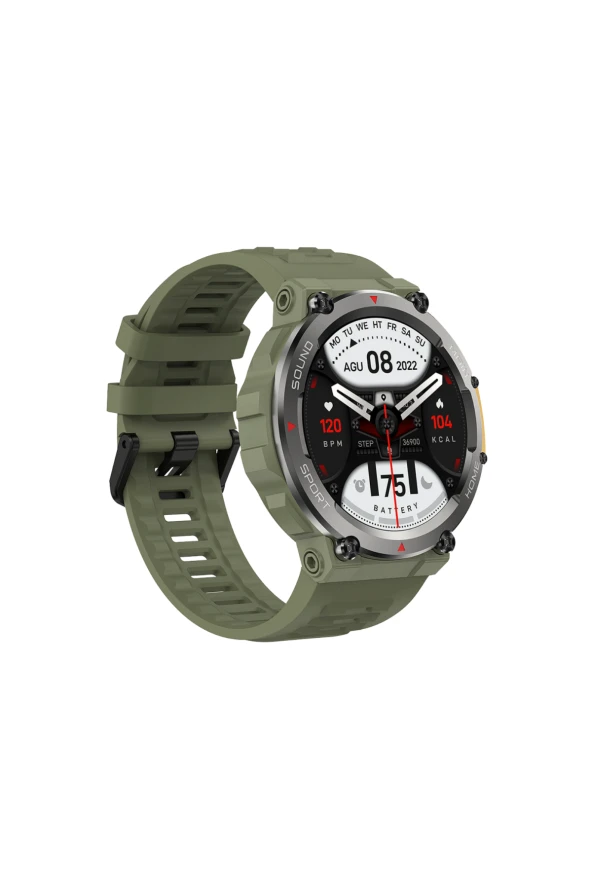 Samsung Galaxy A91 Uyumlu Outdoor Akıllı Saat Konuşma Özellikli 46MM ürün görseli