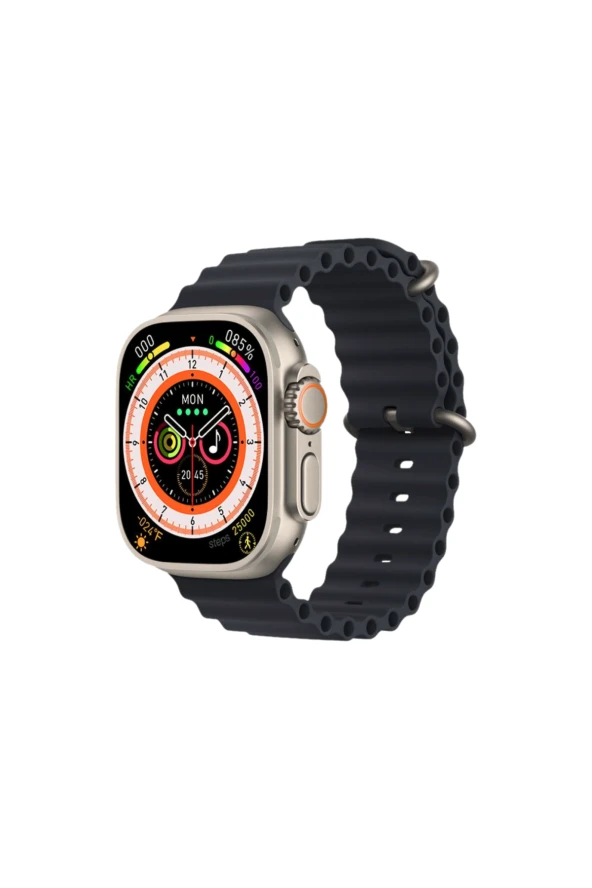 Redmi Note 9 Uyumlu Ultra Mini Kadın Akıllı Saat Konuşma Özellikli Kordon Hediyeli - Resim 2