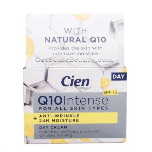 Cien Q10 Anti-Yaşlanma Karşıtı Gündüz Kremi ve UV Filtresi ile E Vitamini 50 ml