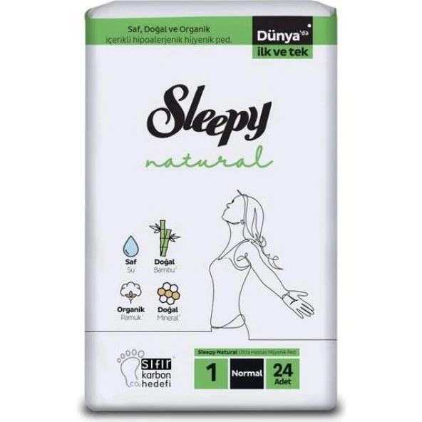 Sleepy Natural Ped Normal 24 Lü