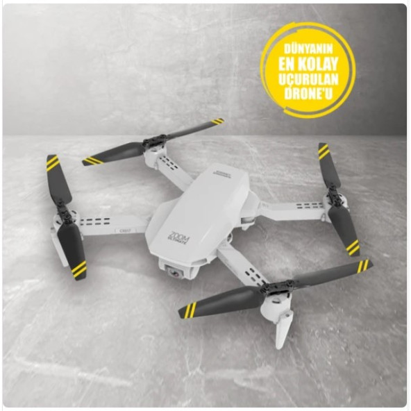 Corby CX017 Wifi Çift Kameralı Katlanabilir 1080P Drone - OUTLET - 2