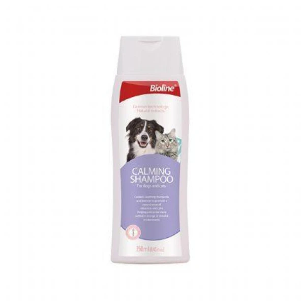 Bioline Sakinleştirici Kedi Köpek Şampuanı 250 ml