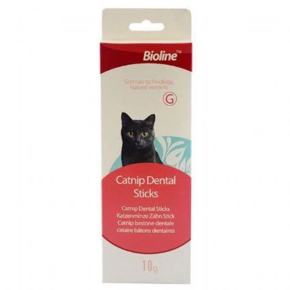 Bioline Tartar Önleyici Catnipli Dental Kedi Çubukları