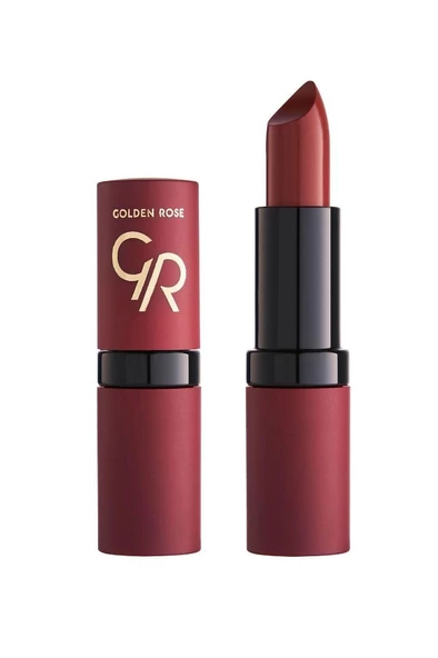 Golden Rose Velvet Matte Lipstick No: 22 Mid Brown - Mat Ruj - Resim 3