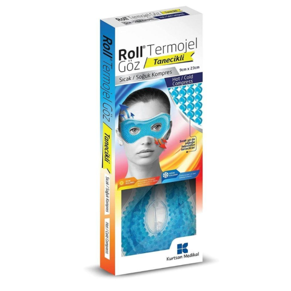 Roll Sıcak Soğuk Termojel Göz Tanecikli Kompres 9cm x 23cm