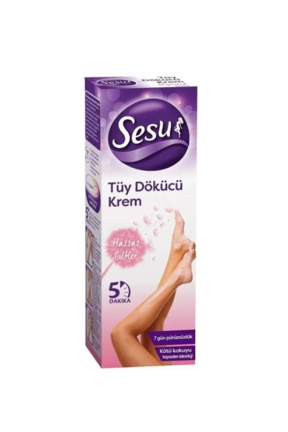 SESU TÜY DÖKÜCÜ KREM 40ML HASSAS CILTLER