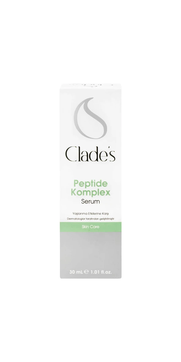 Clades Peptide Komplex Yaşlanma Karşıtı Cilt Serum 30 ml