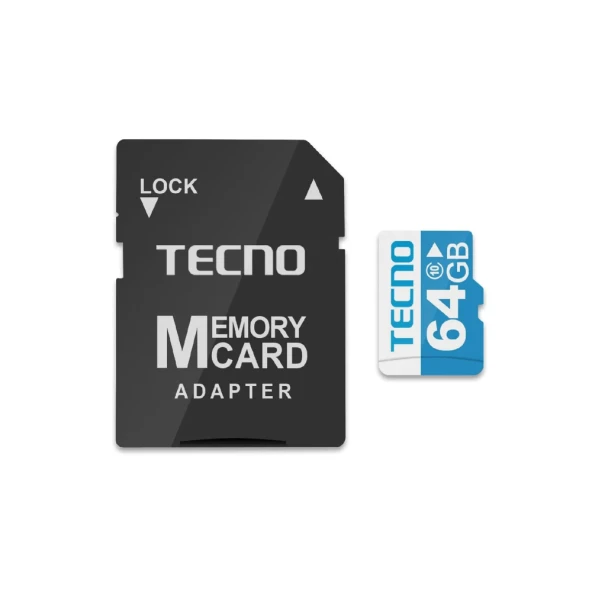 Tecno 64Gb Hafıza Kartı ve Adaptörü (Tecno Türkiye Garantili) - 2