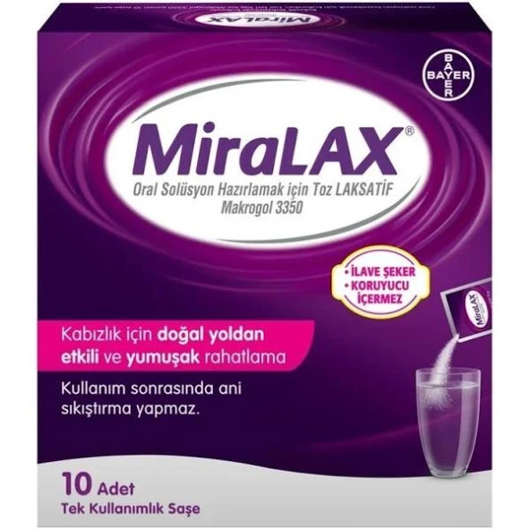 MİRALAX 10 ŞASE