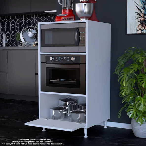 Modilayn YASEMİN 17-503 Ankastre- Mikrodalga Dolabı, Mini- Midi Fırın Dolabı ürün görseli 1