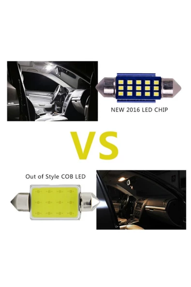 Sofit Ampül - Sofit Led Ampül - 31mm Sofit Led - Sofit Led Canbus - C5w Tavan Plaka Ampül - 2